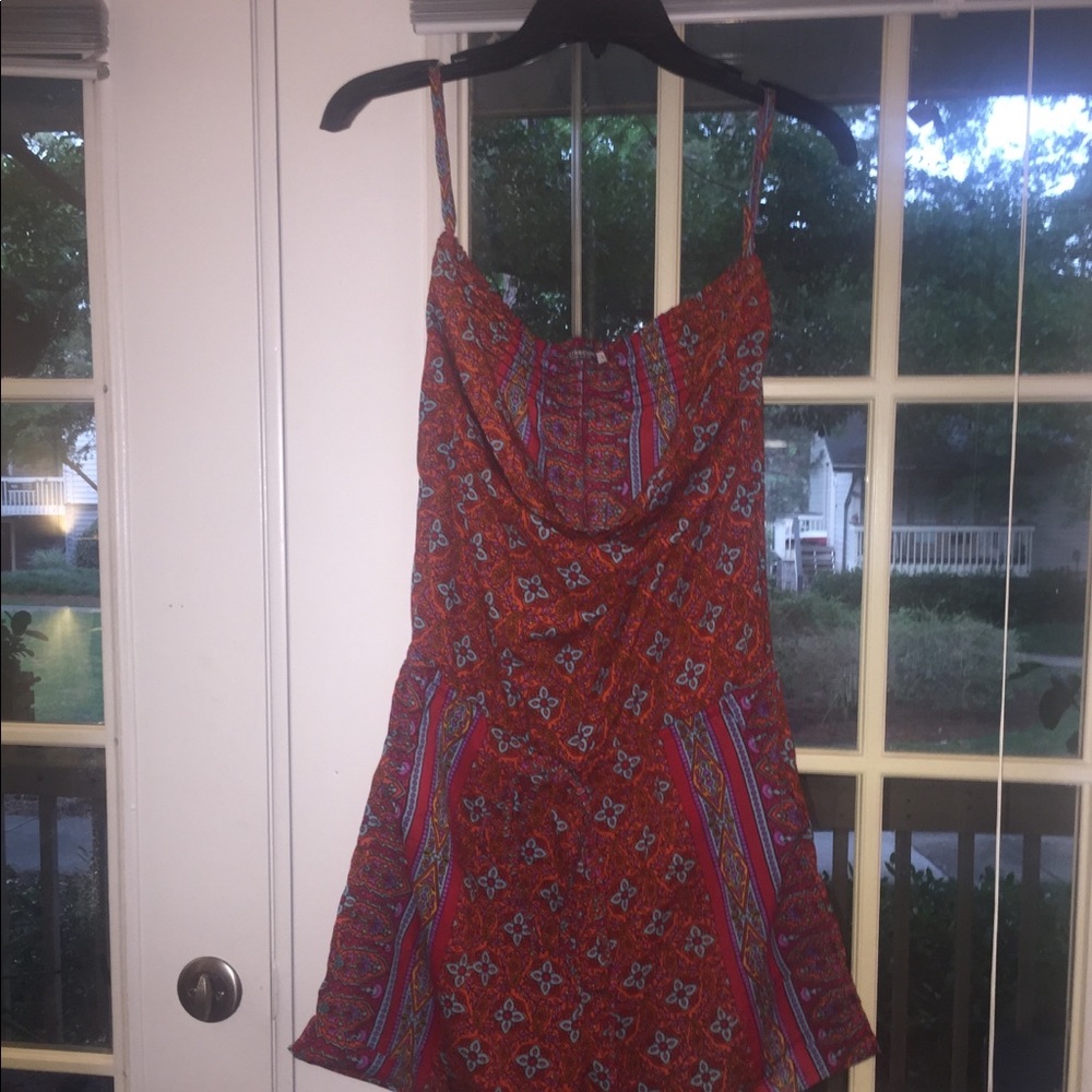Earthbound Orange Romper